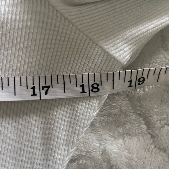 Paige Annalisa Sweetheart Neck Ivory Top Size XL - Picture 6 of 7